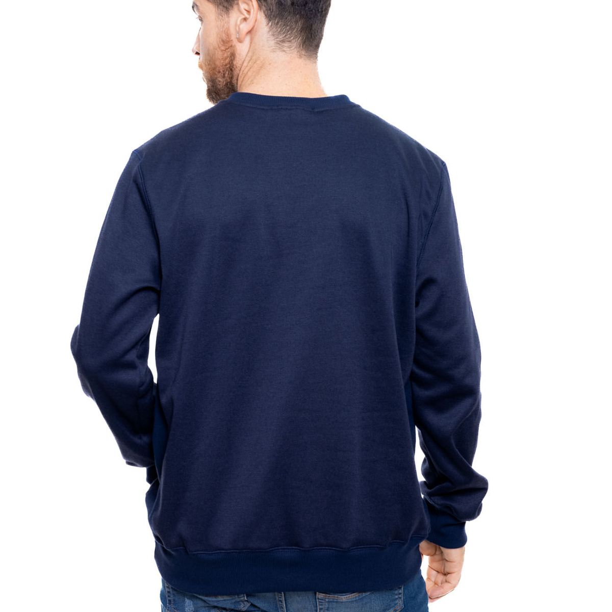 COLOR BLUE - Buzo Cuello Redondo Básico