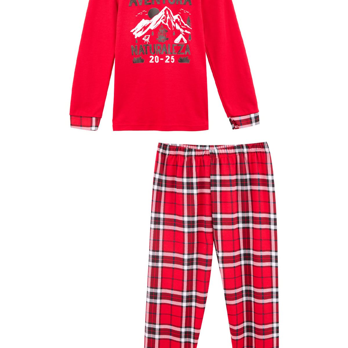 SANTANA - Pijama Niño Matías Escarlata