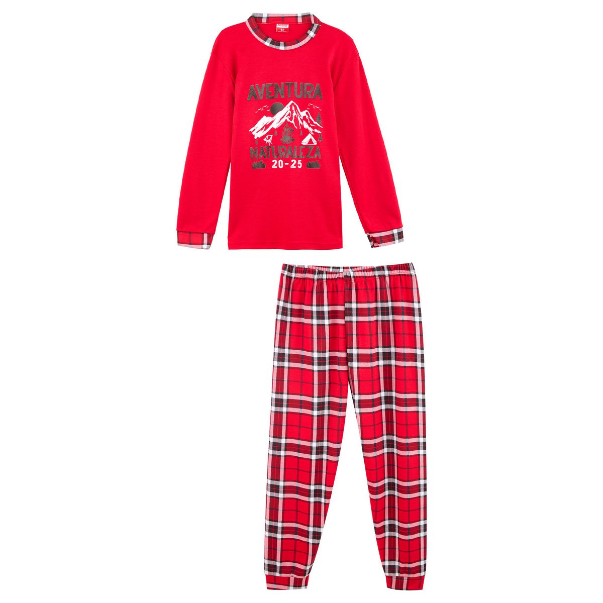 SANTANA - Pijama Niño Matías Escarlata