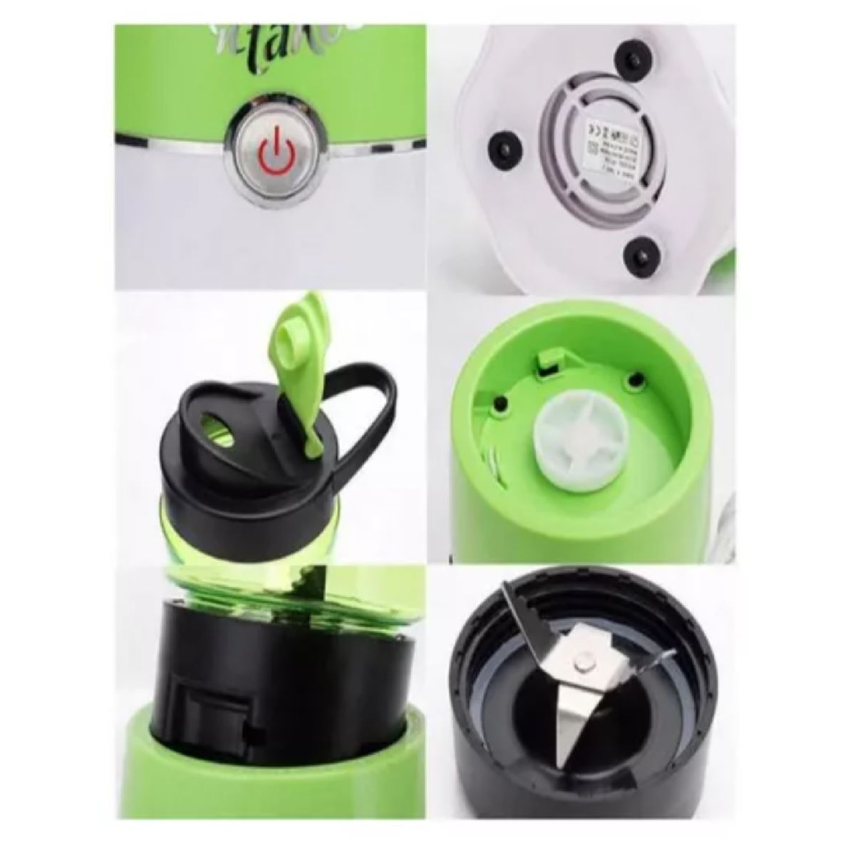 GENERICO - COMBO LICUADORA PERSONAL Y DOS TERMOS INCLIUDOS.