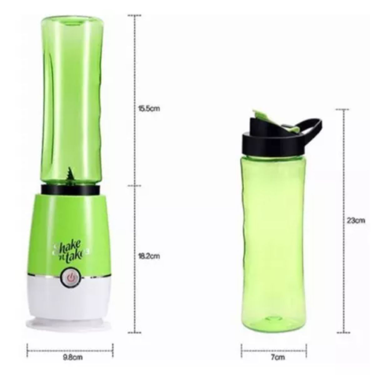 GENERICO - COMBO LICUADORA PERSONAL Y DOS TERMOS INCLIUDOS.