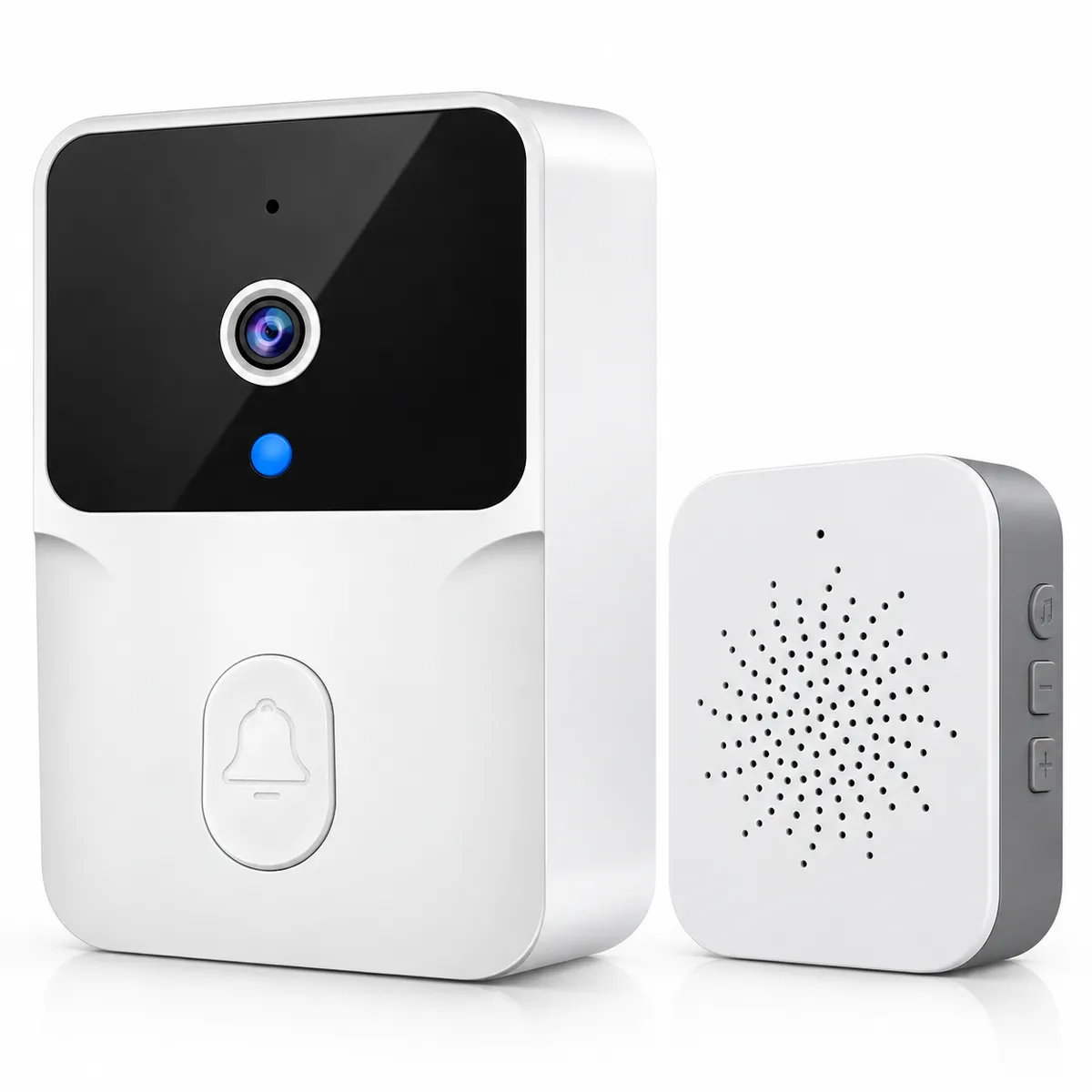 SWISSHOME - Timbre Inalámbrico M8 Video Inteligente Cámara Seguridad