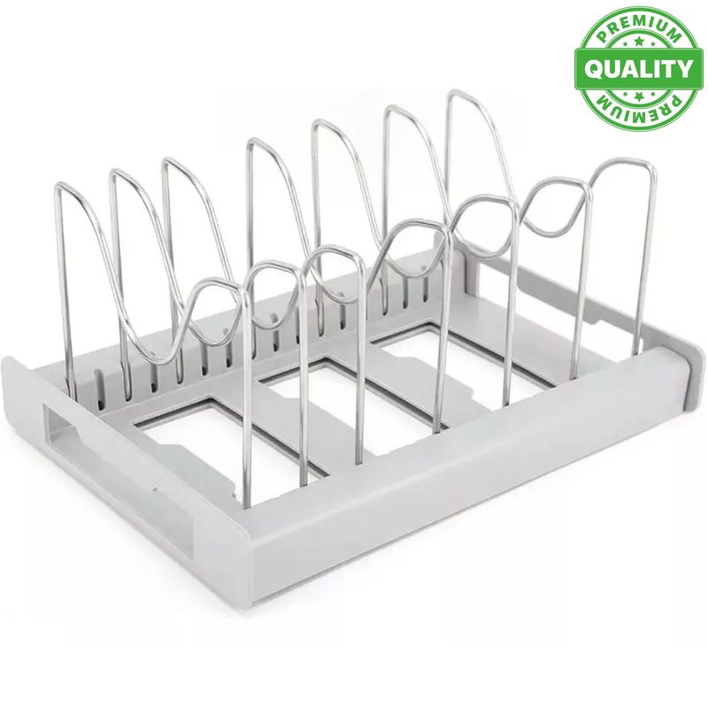 ONE PIXEL - Organizador De Tapas Ollas Y Platos Separados Ajustable