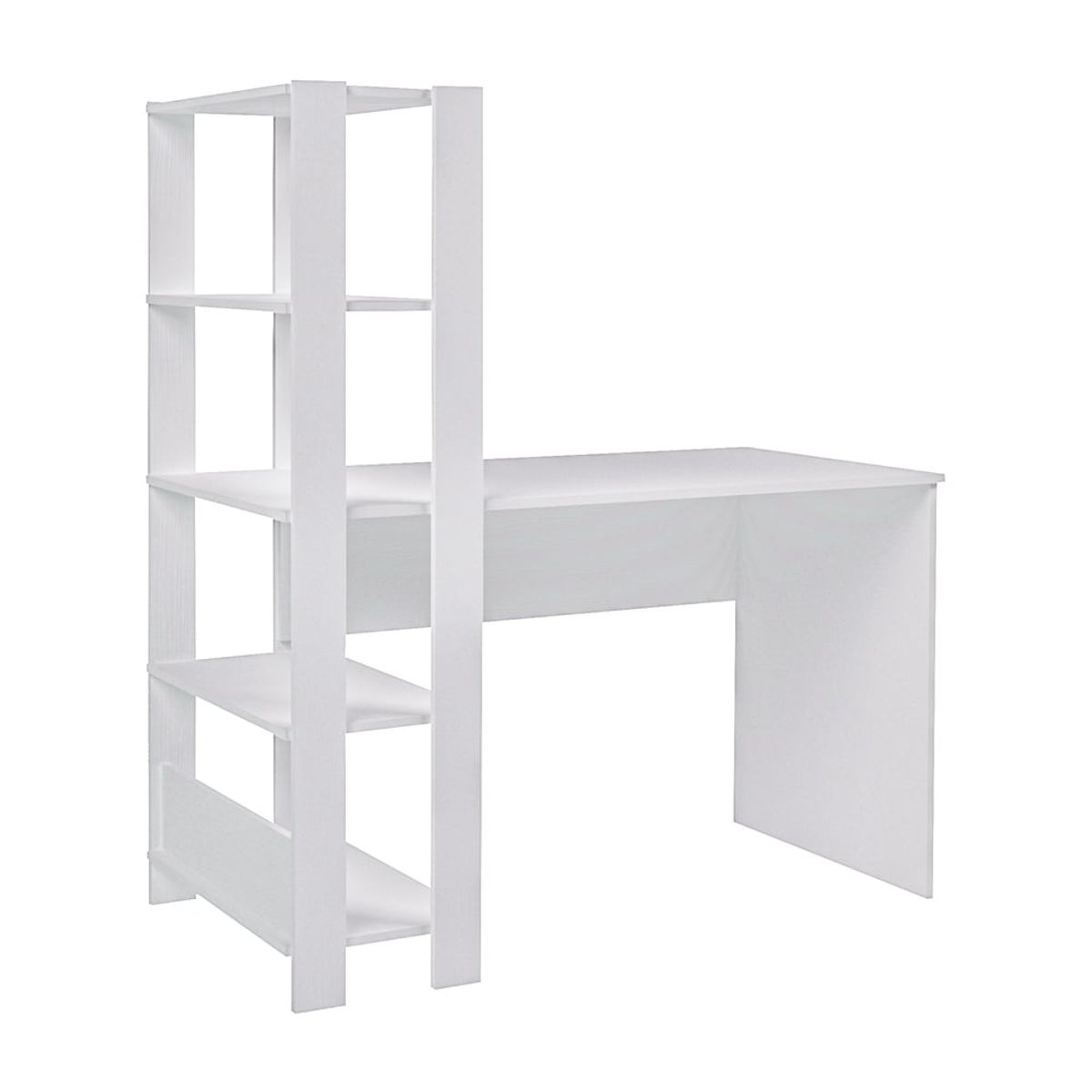 BERTOLINI - Escritorio con biblioteca Match en MDP 134x120cm 3 estante