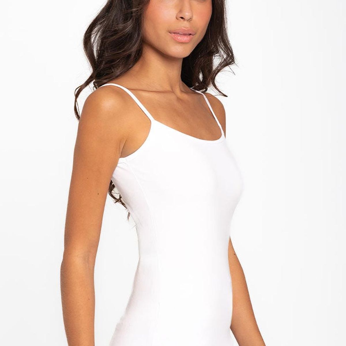 DIANE & GEORDI - Camiseta con tiras 4301 - Blanco