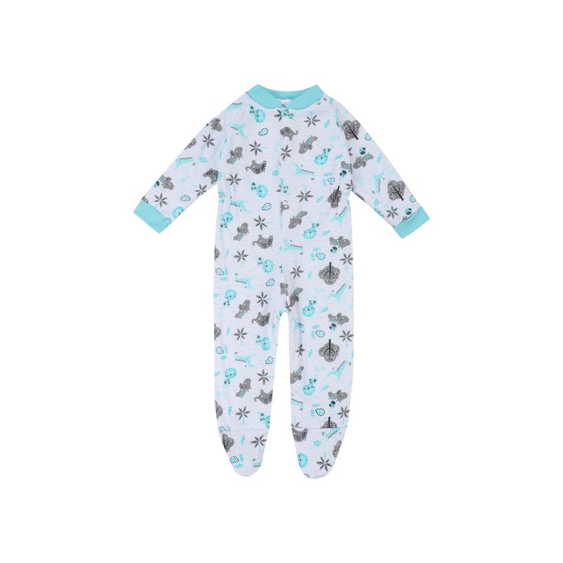 SANTANA - Pijama Enteriza Niño Verde Mar
