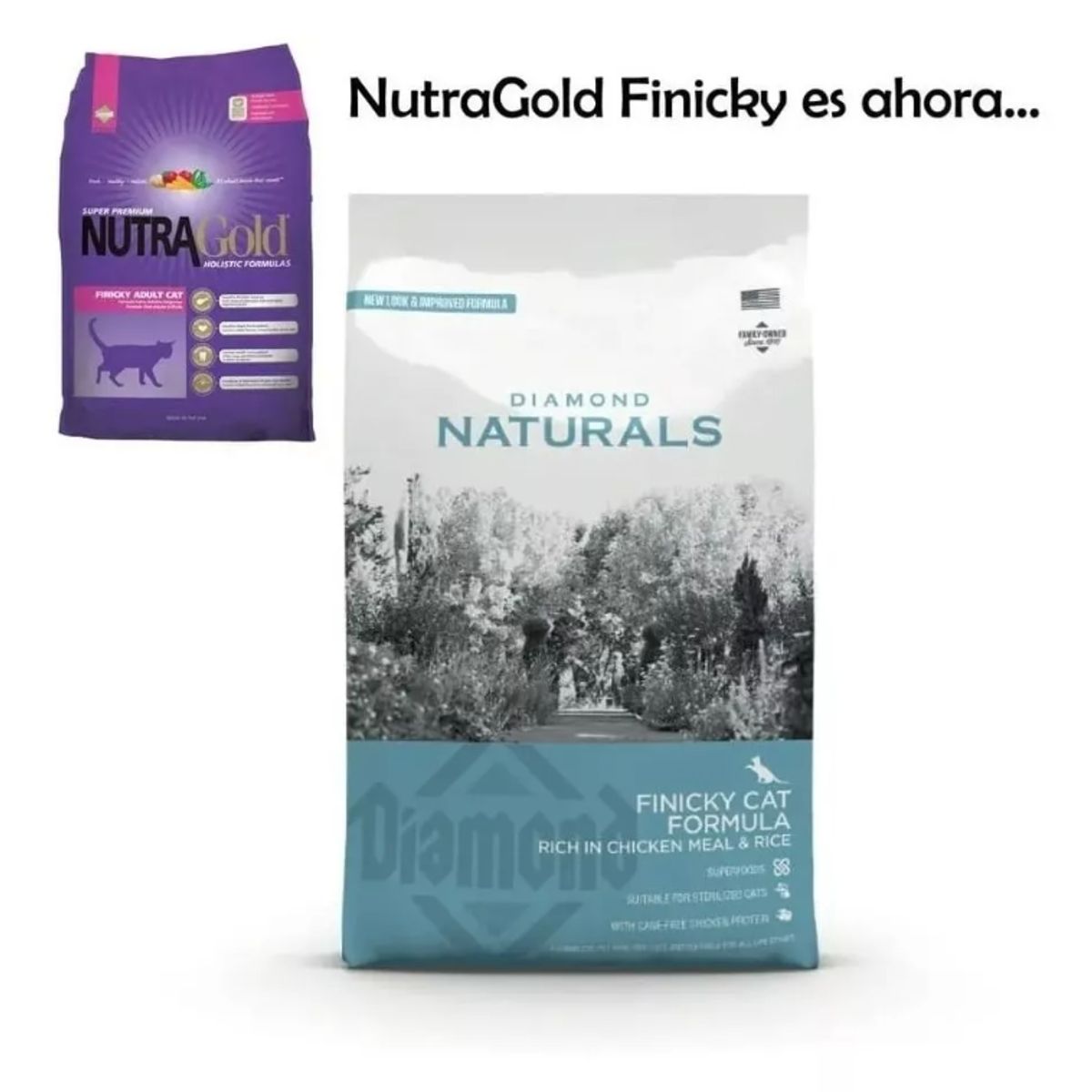 DIAMOND NATURALS - Alimento Diamond Naturals Finicky Cat 3kg