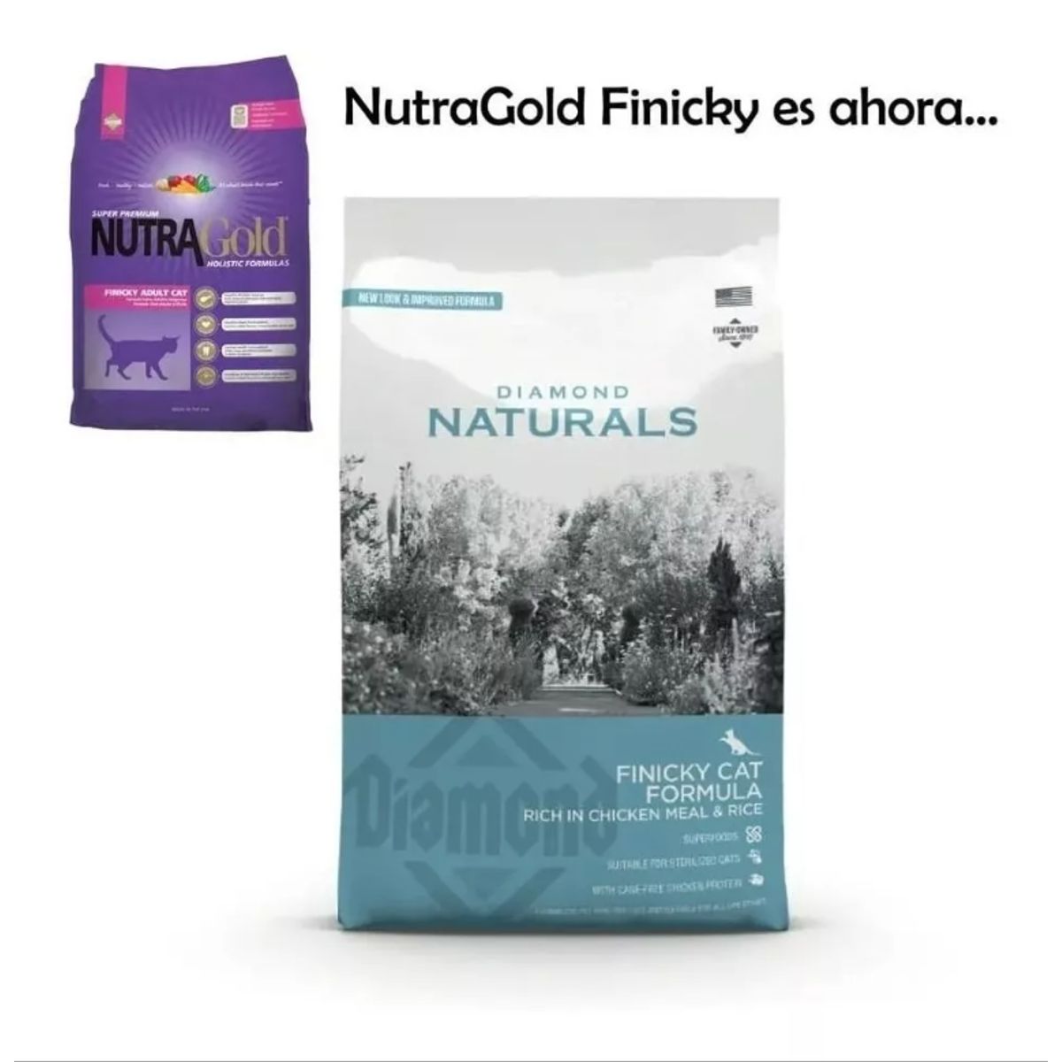 DIAMOND NATURALS - Alimento Diamond Naturals Finicky Cat 3kg