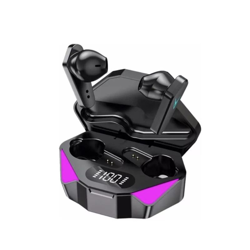 GENERICO - Audífonos Gamer X15 Bluetooth Inalámbricos Con Luces Led