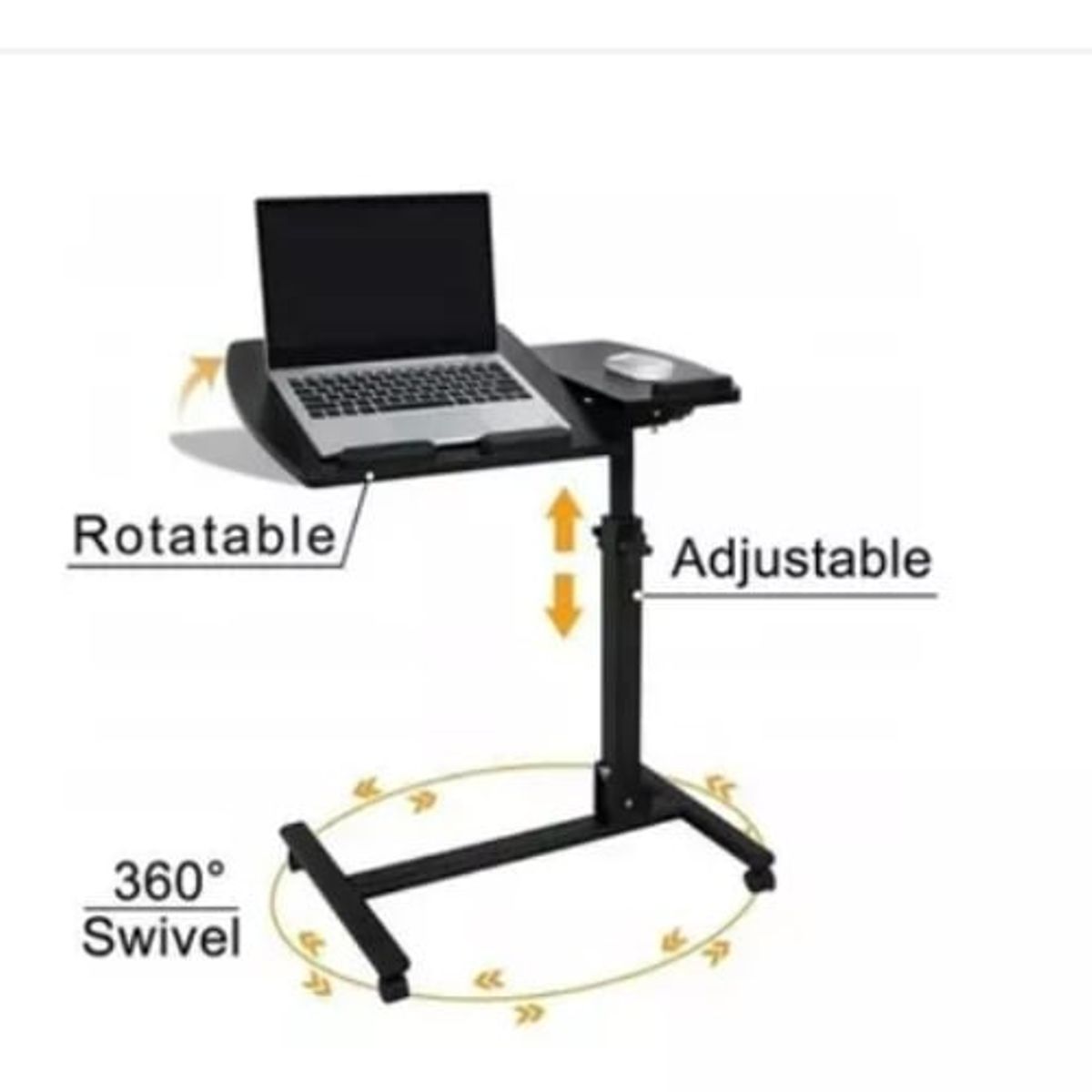 GENERICO - Mesa Para Computador Multifuncional Con Ruedas Ajustable