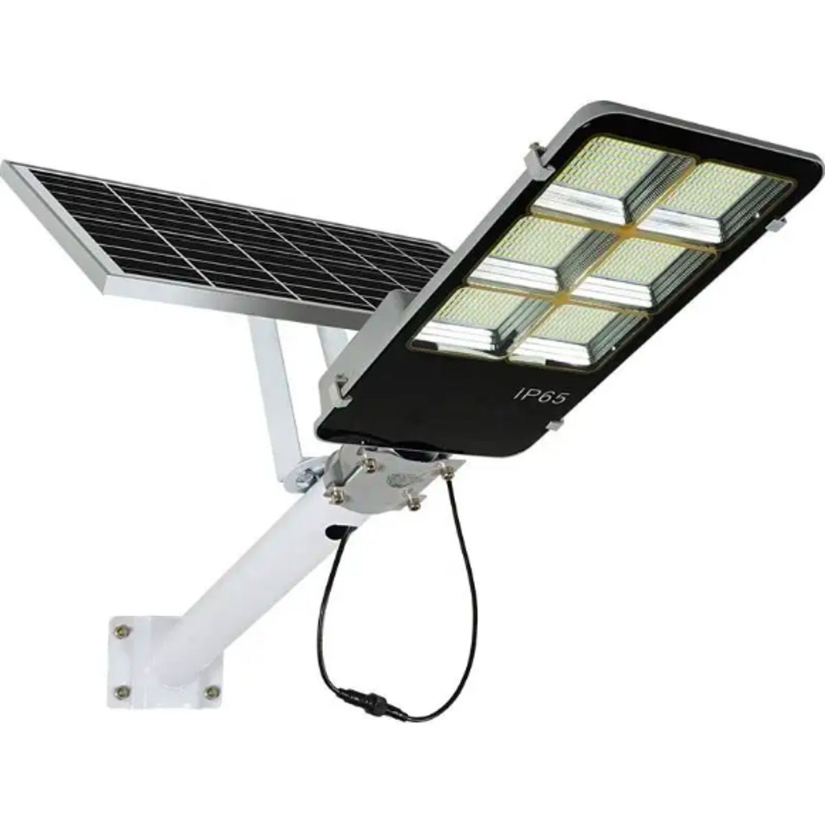 GENERICO - Reflector Solar Led 100w Alumbrado Publico +control + Soporte