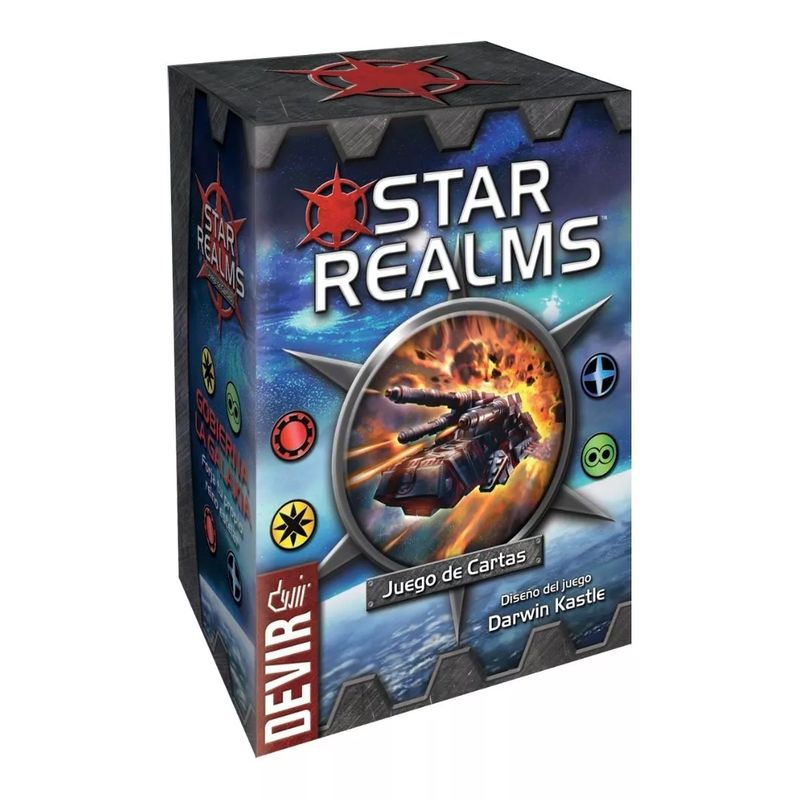 DEVIR - Juego De Mesa Estrategia Star Realms Para Niños Familia