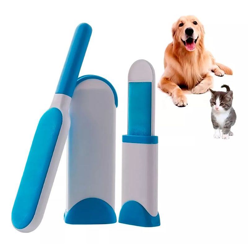 GENERICO - Cepillo Removedor De Pelo Y Pelusas Mascotas Perros Y Gatos
