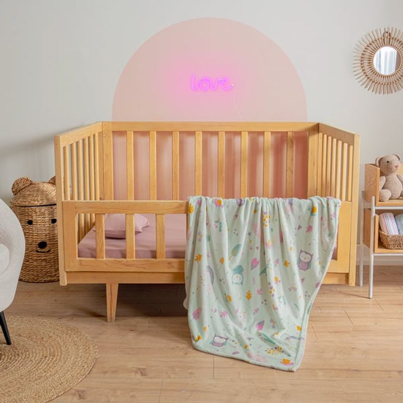 VIANNEY - Cobija Baby Ligera Happy Cuna Vianney
