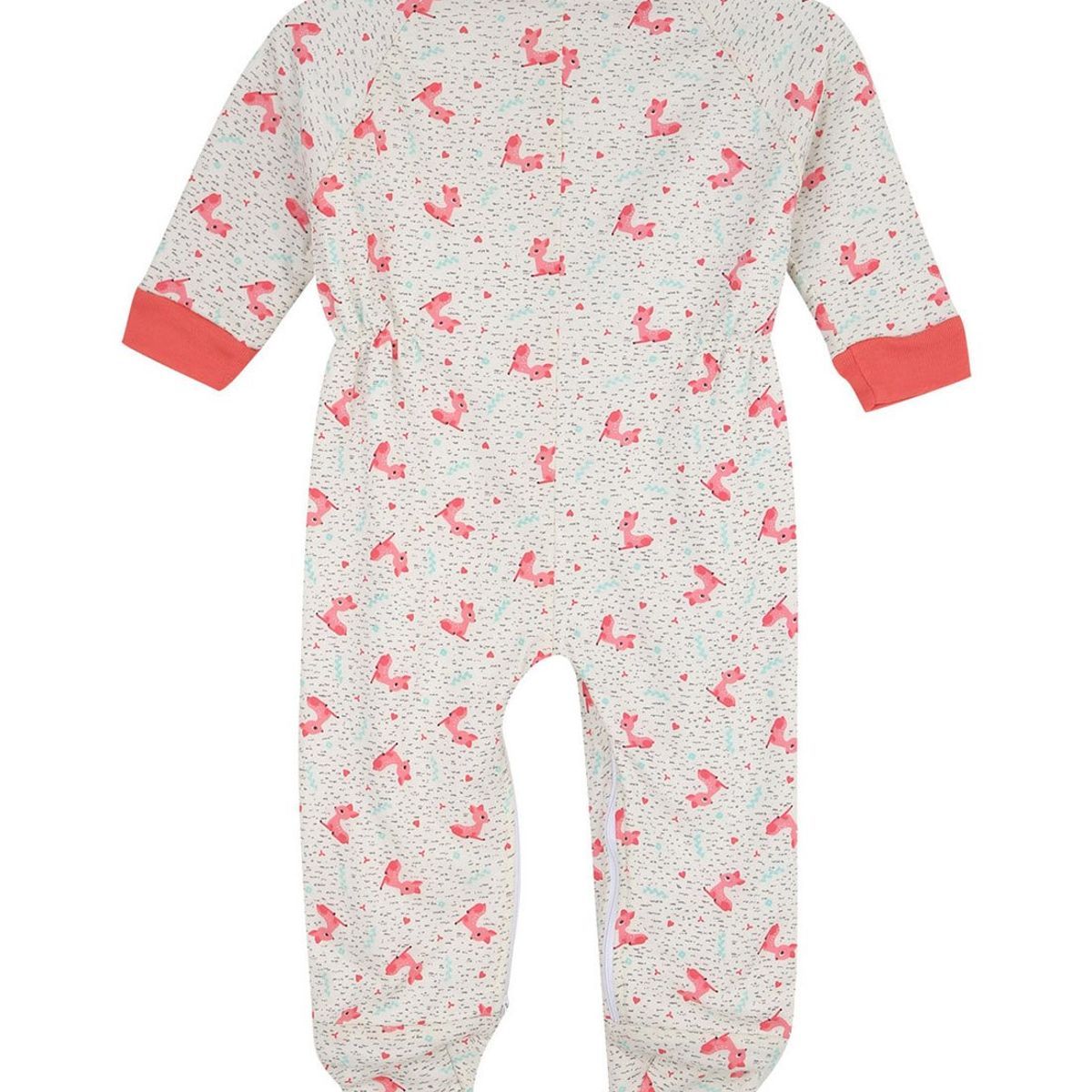 SANTANA - Pijama Enteriza Bebé Marfil