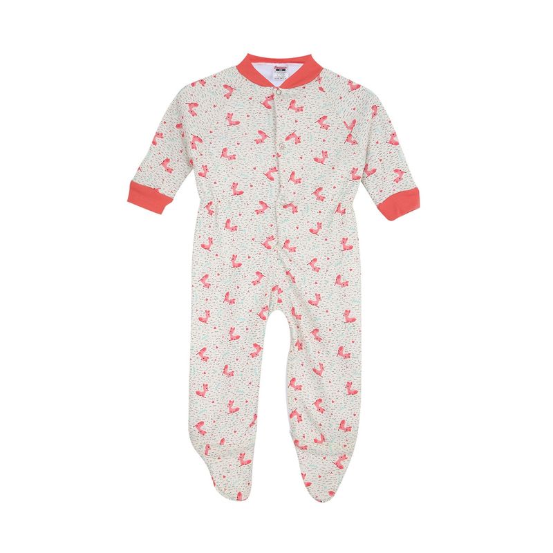 SANTANA - Pijama Enteriza Bebé Marfil