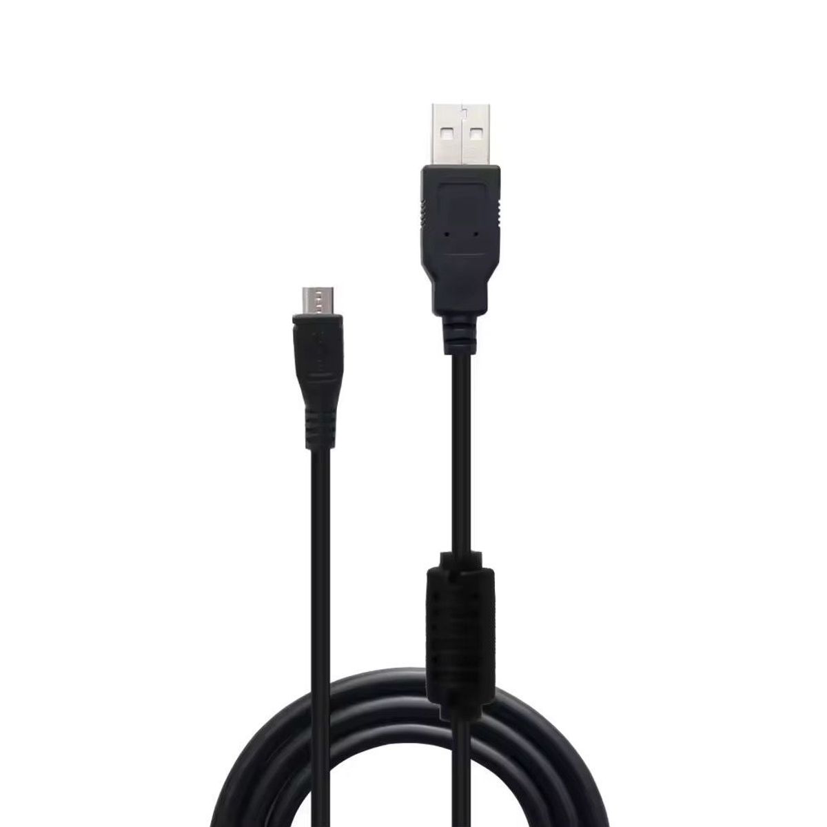 GENERICO - Cable De Carga Control Ps4 1.8 Metros Negro Nuevo.