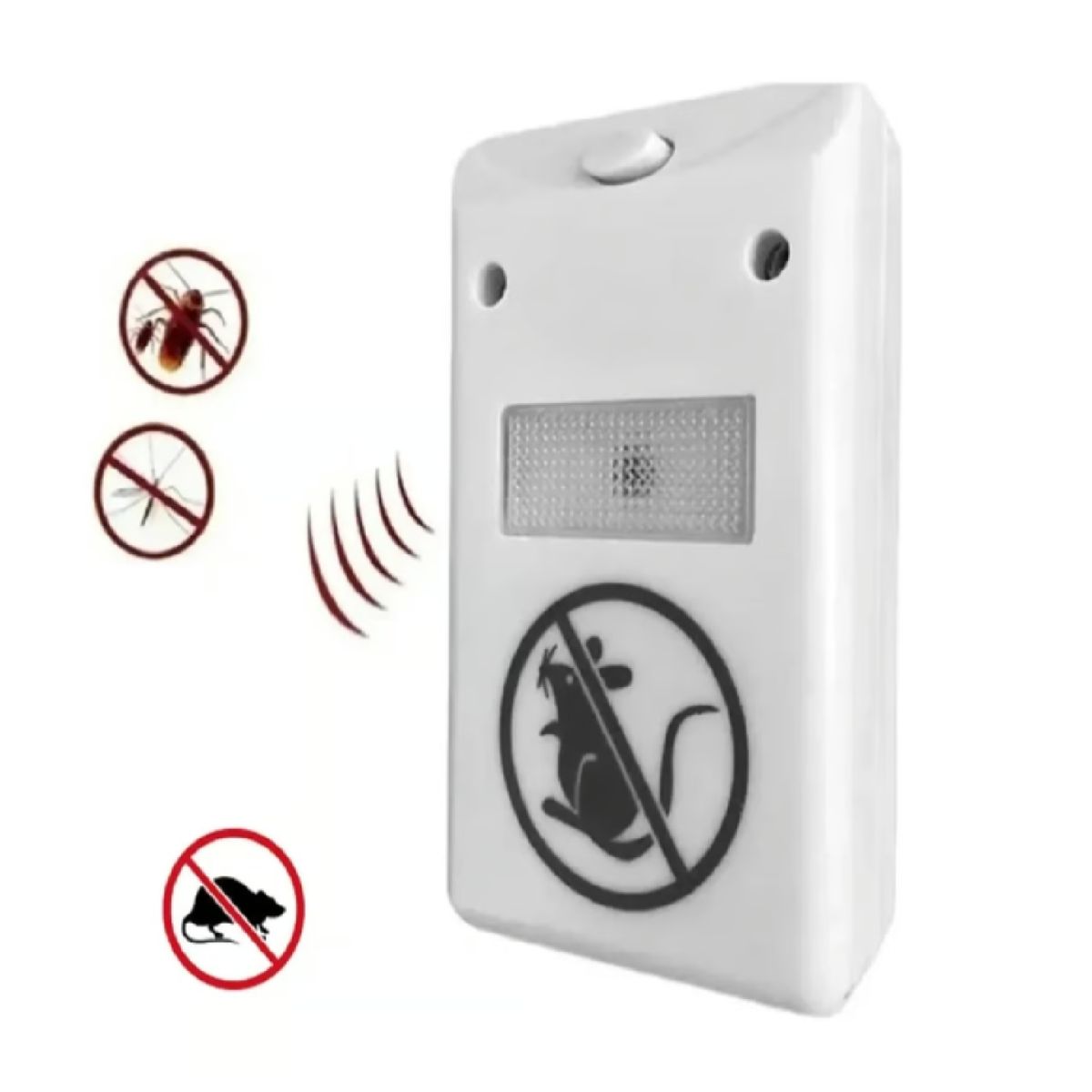 GENERICO - REPELENTE DE INSECTOS ELECTRONICO REPELENTE CON ULTRASONIDO