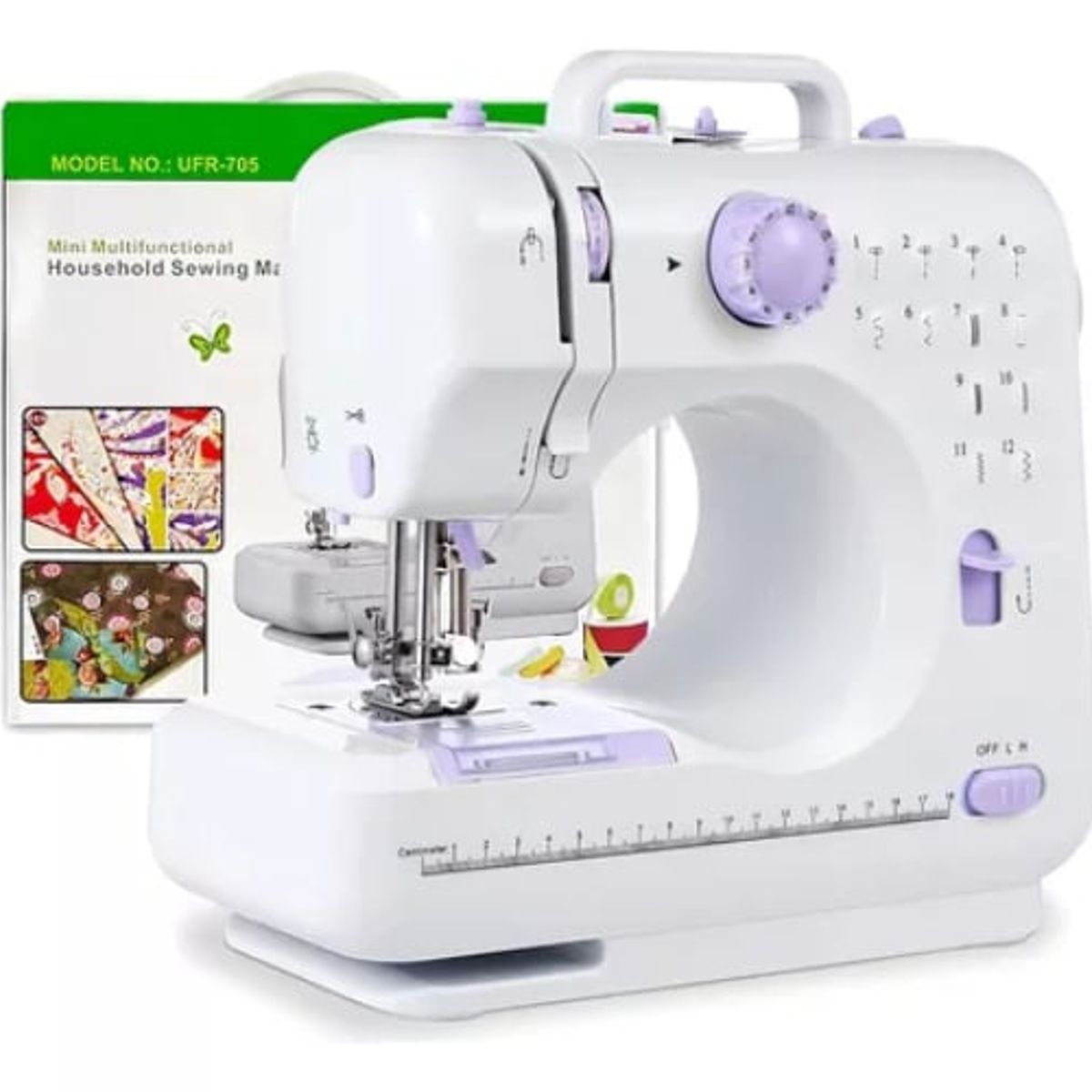 GENERICO - máquina de coser máquina de coser portátil multifuncional