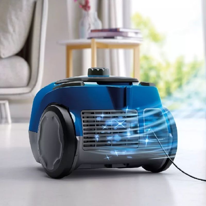 ELECTROLUX - Aspiradora Trineo Electrolux Sonic SON10 124L azul y negra 127V