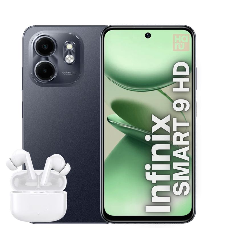 INFINIX - Celular INFINIX Smart 9 HD 64GB/3GB RAM - Negro