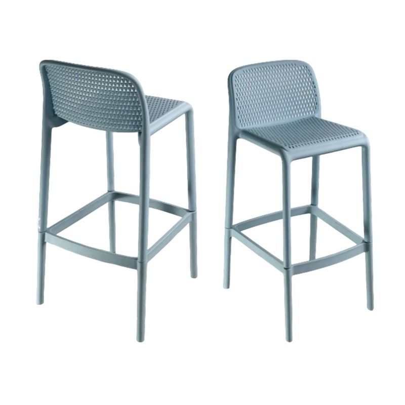 GENERICO - SILLA LECCO PARA BARRA Base Azul