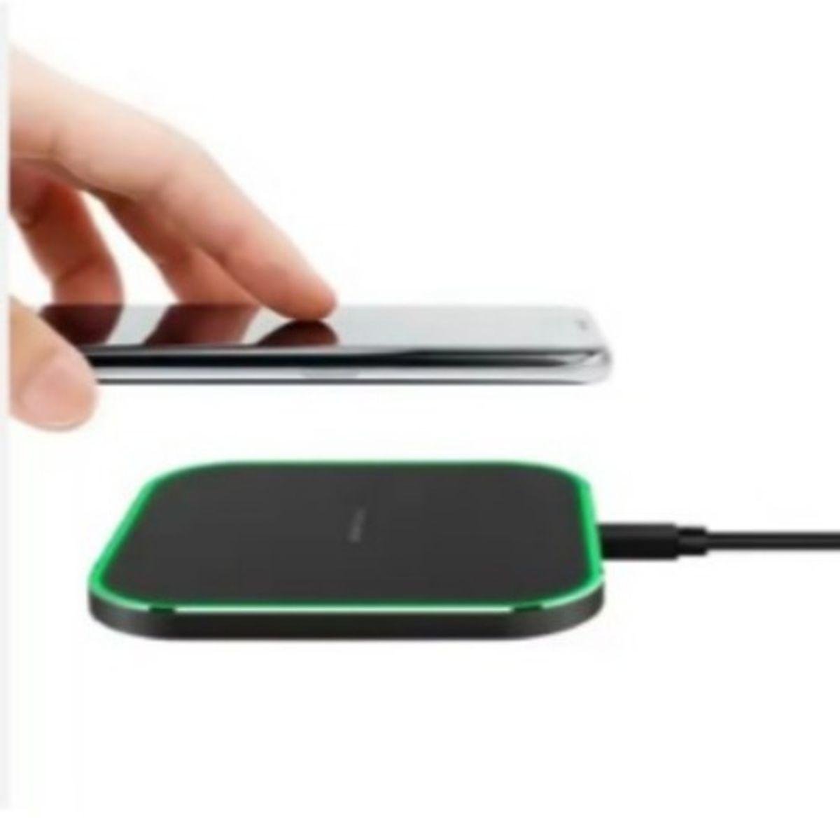 GENERICO - Base De Carga Rápida Fast Charger Inalámbrica Qi