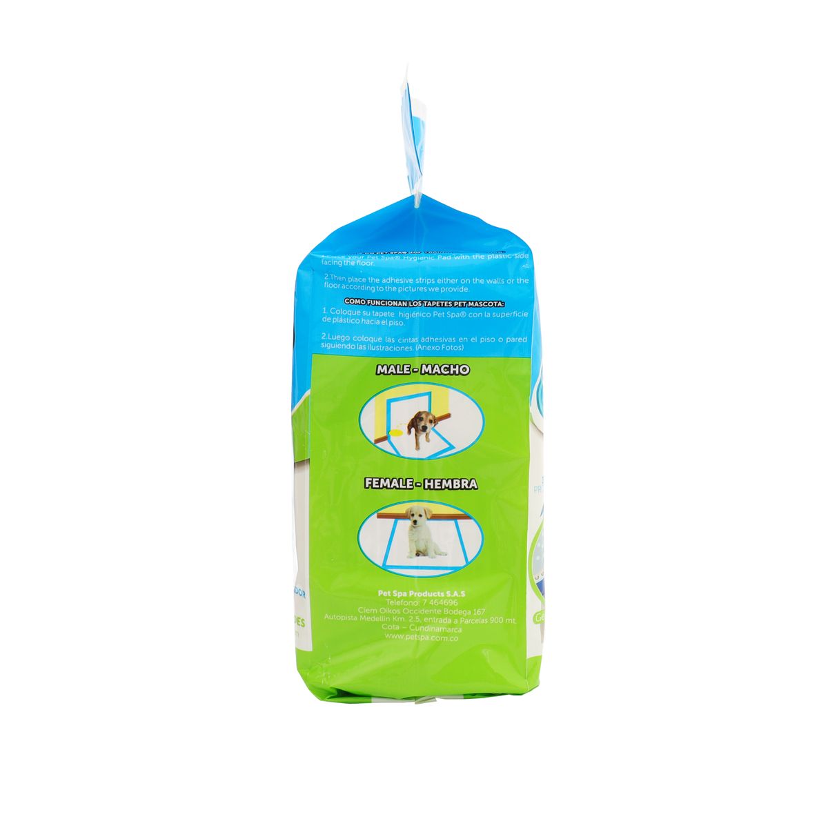 PETSPA - Tapete De Entrenamiento Para Perro Pet Spa X 14 Unidades