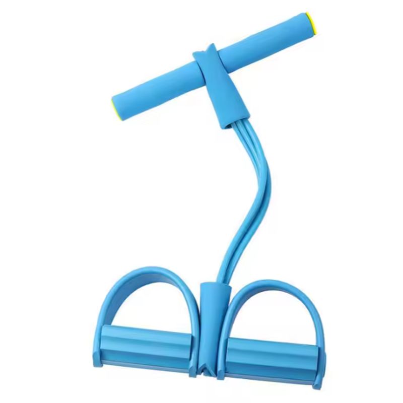 GENERICO - Banda Pedal 6 Tubos Resistencia azul The Fit Frog Sports