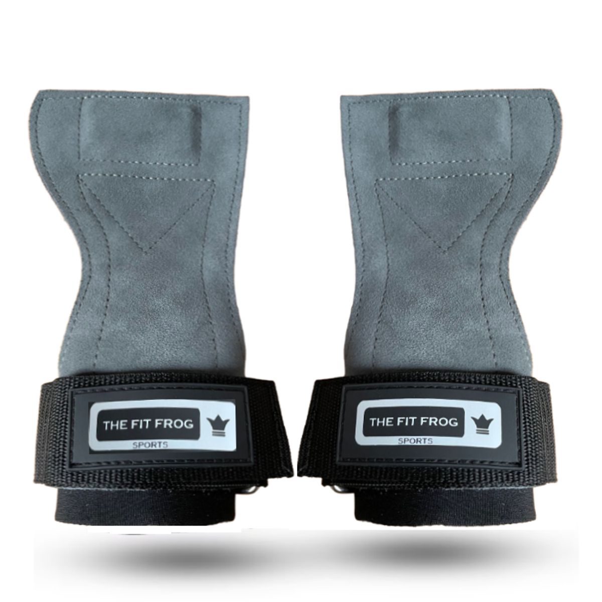 GENERICO - Guantes Gym Calleras Cuero Levantamiento Pesas CAFE X2