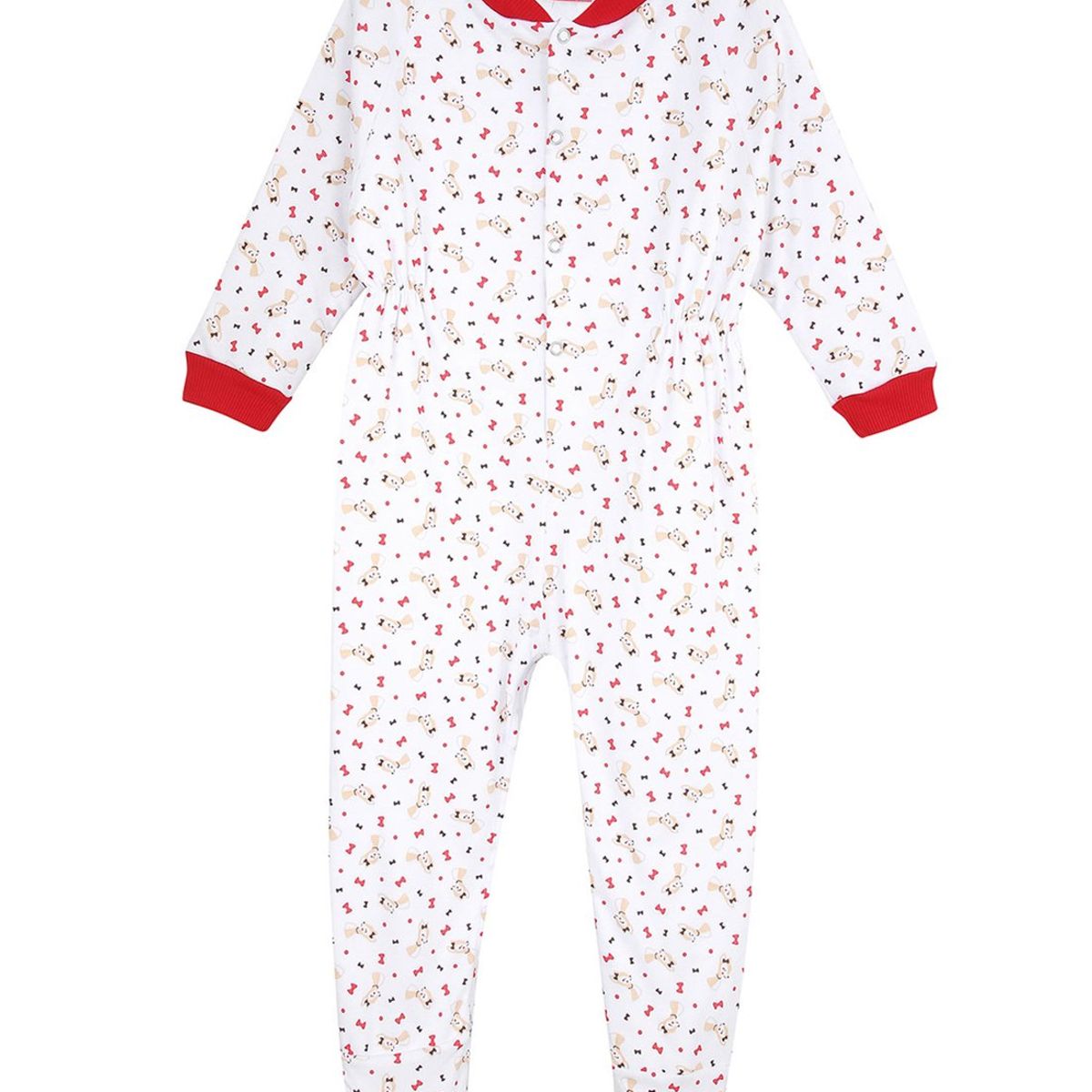 SANTANA - Pijama Enteriza Niña Ocre