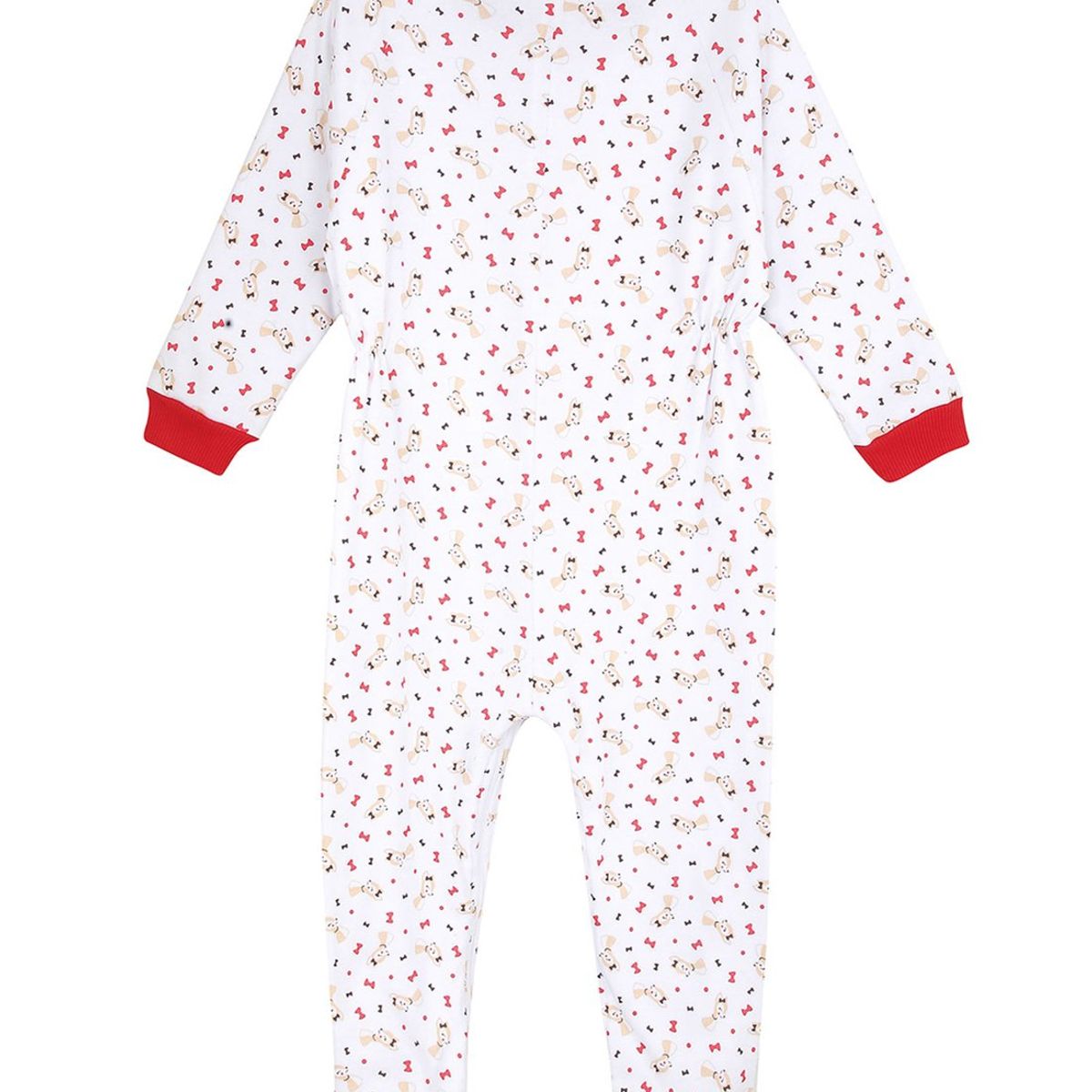 SANTANA - Pijama Enteriza Niña Ocre