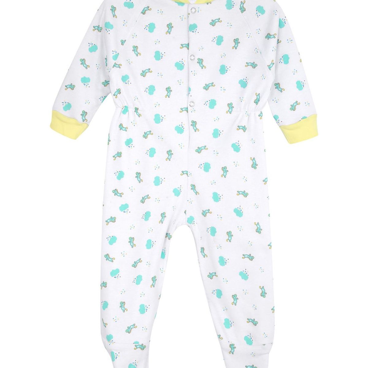 SANTANA - Pijama Enteriza Niña Amarillo