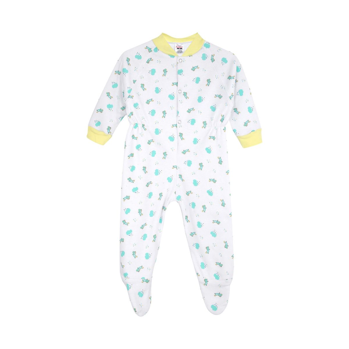 SANTANA - Pijama Enteriza Niña Amarillo