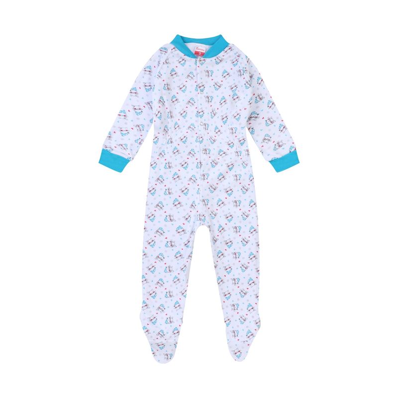 SANTANA - Pijama Enteriza Niña Cian