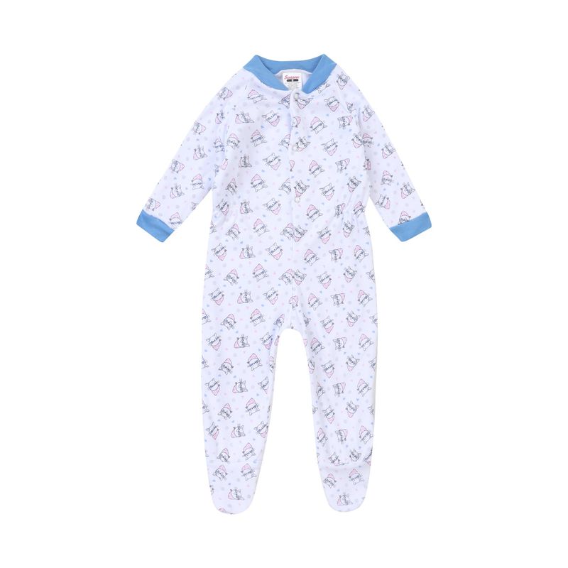 SANTANA - Pijama Enteriza Niña Azul