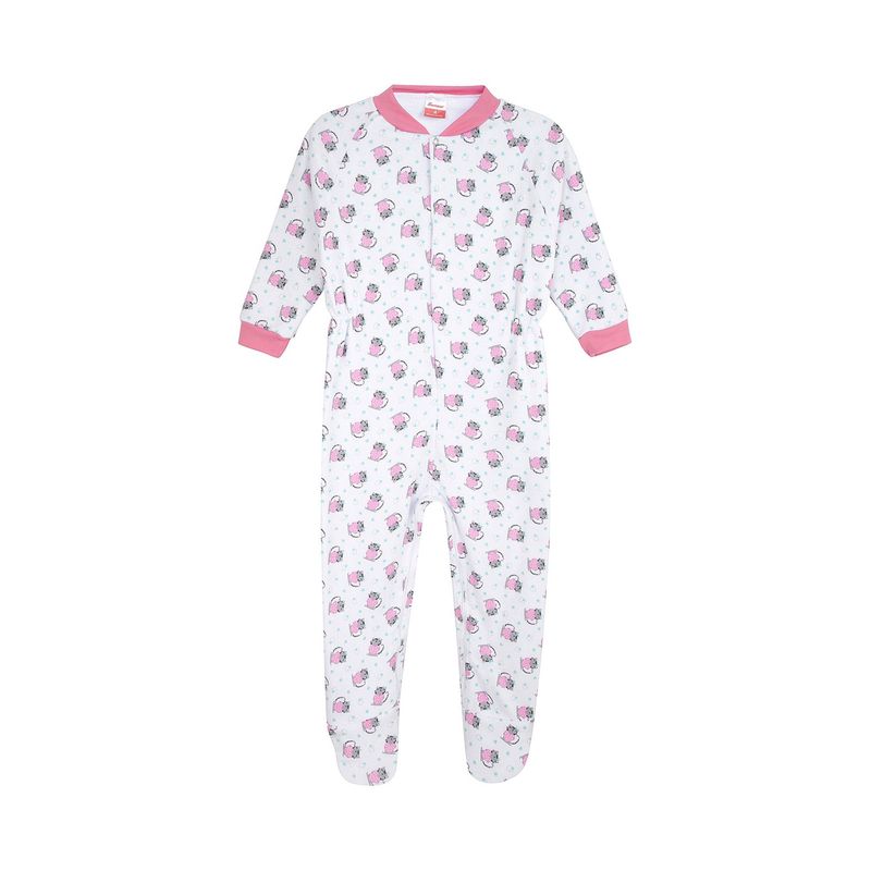 SANTANA - Pijama Enteriza Niña Rosado