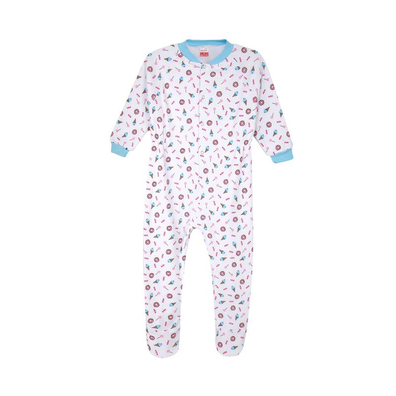 SANTANA - Pijama Enteriza Niña Azul