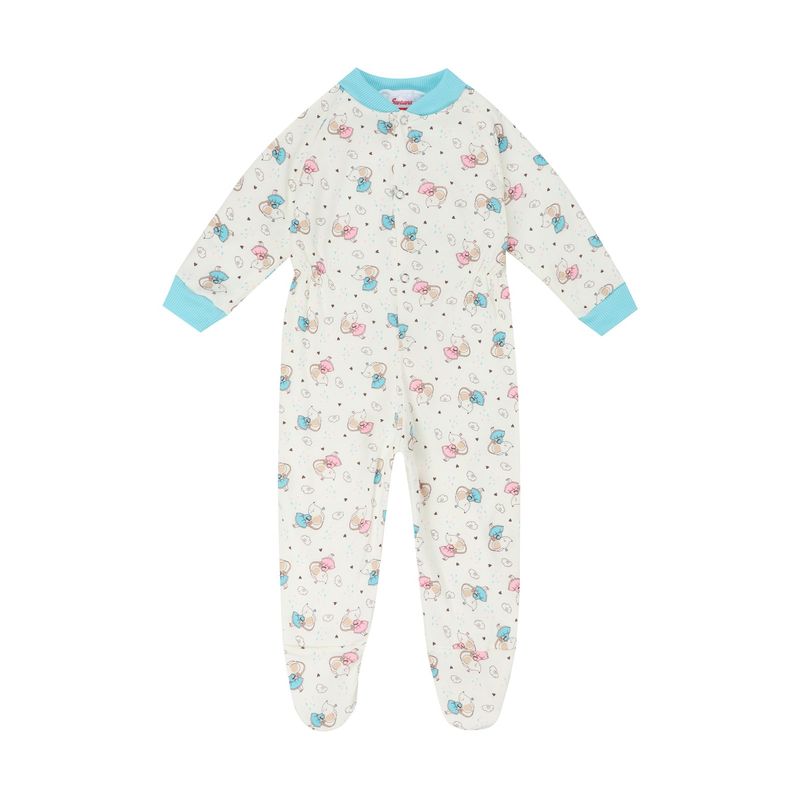 SANTANA - Pijama Enteriza Niña Beige