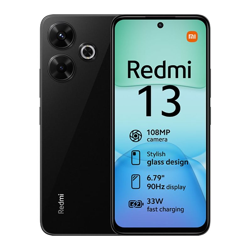 XIAOMI - Celular Xiaomi Redmi 13 256GB 8GB RAM Negro