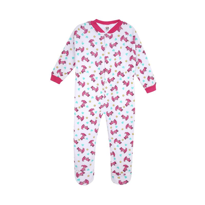 SANTANA - Pijama Enteriza Niña Carmín