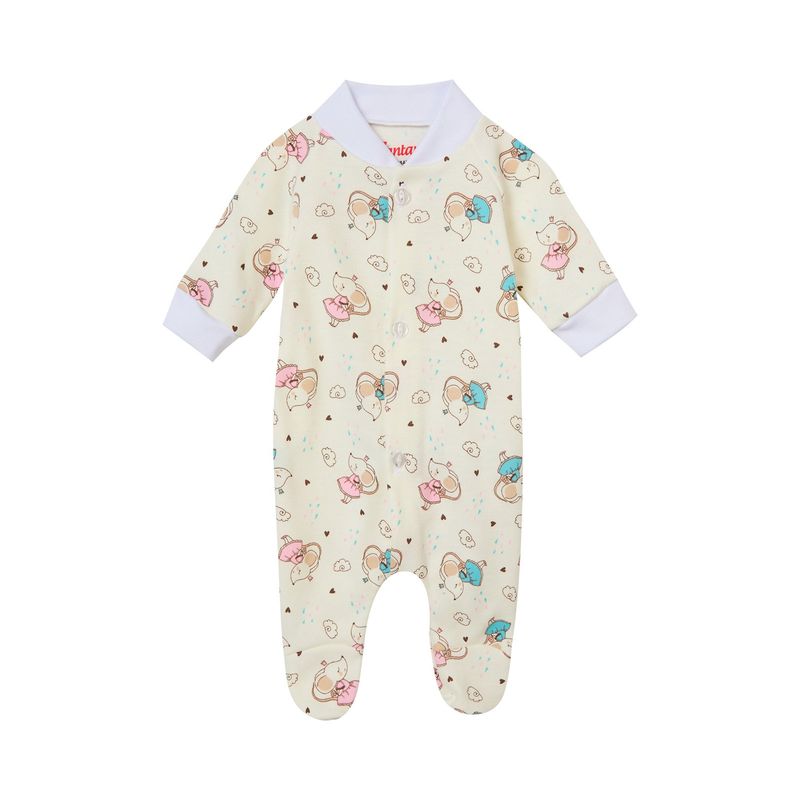 SANTANA - Pijama Prematuro Niña Rosado