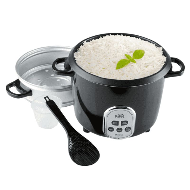 KALLEY - Olla Arrocera Kalley 7 Tazas Digital - Negro
