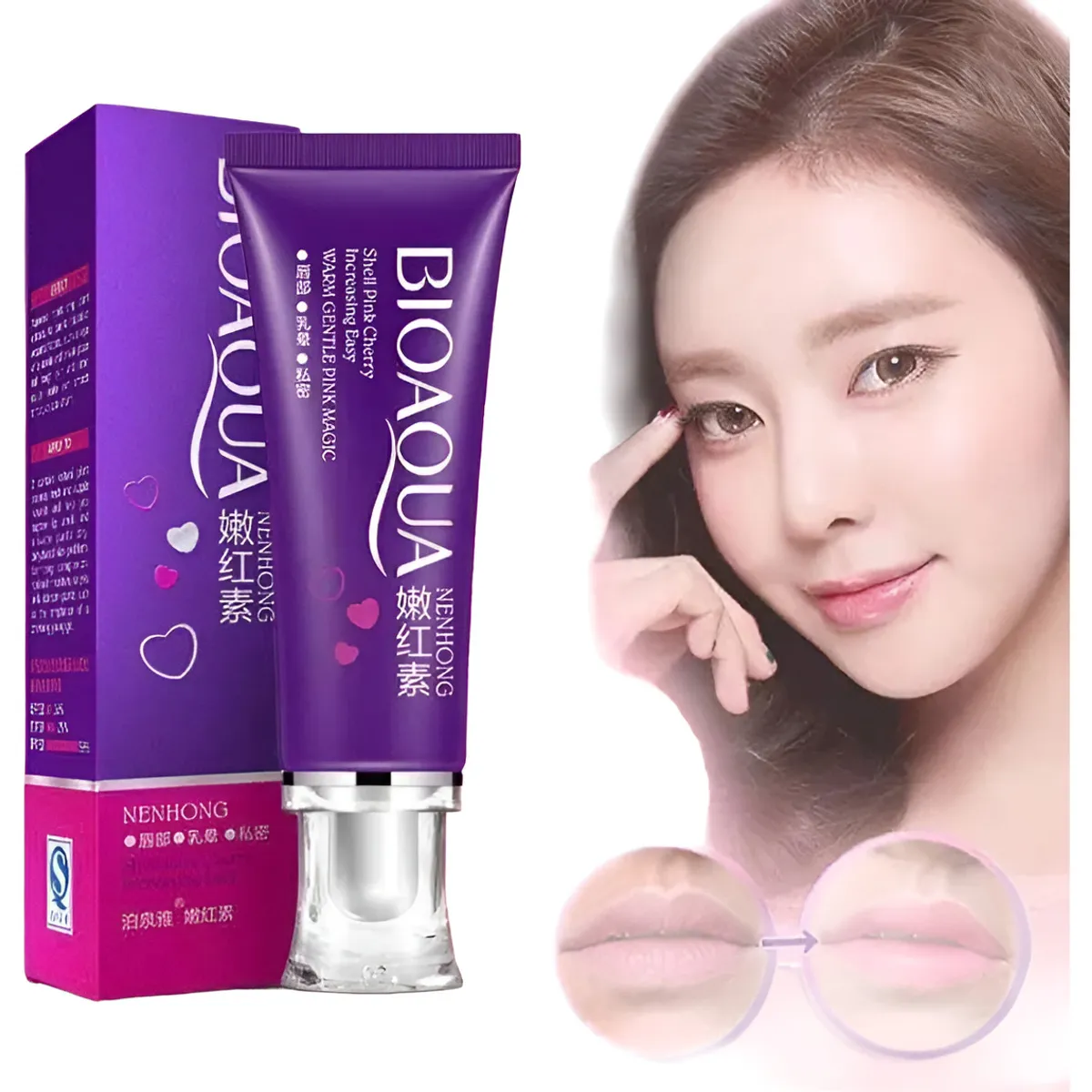 BIOAQUA - Brillo Labios Rosaditos Bioaqua