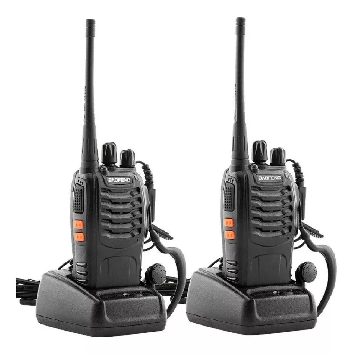 BAOFENG - Radio Walkie Talkie Baofeng Bf-888s Uhf X2 Batería 1500mah