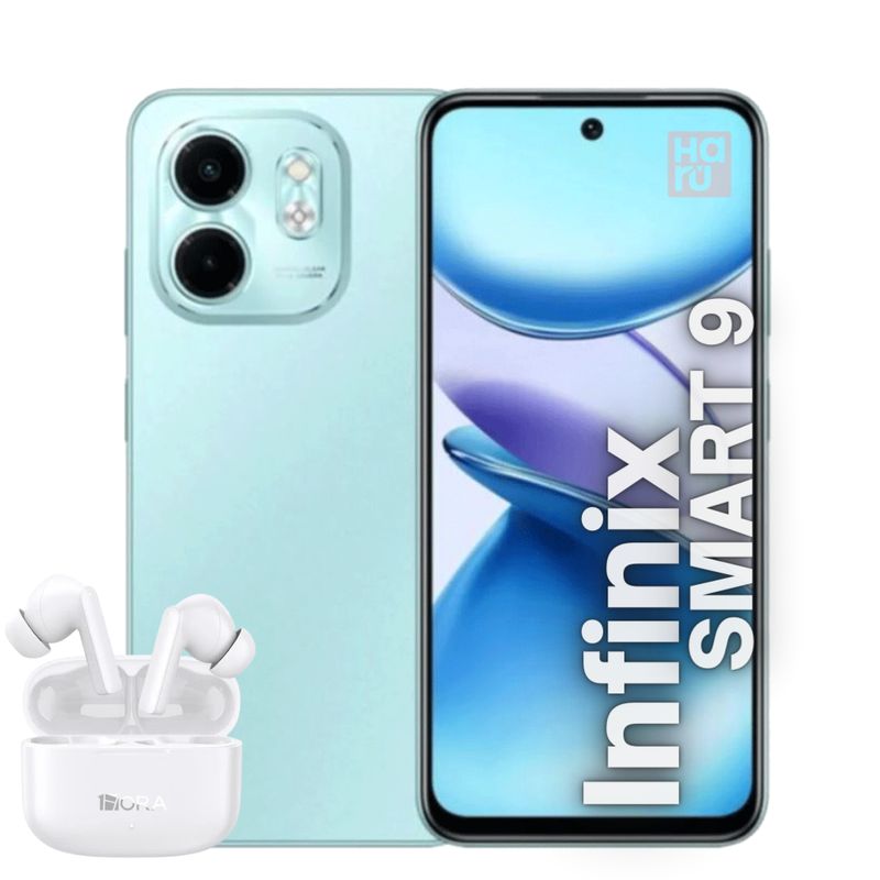 INFINIX - Celular INFINIX Smart 9 128GB/3GB RAM - Menta