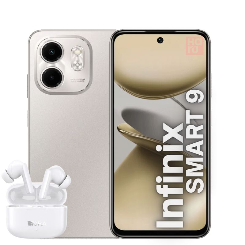 INFINIX - Celular INFINIX Smart 9 128GB/3GB RAM - Titanium