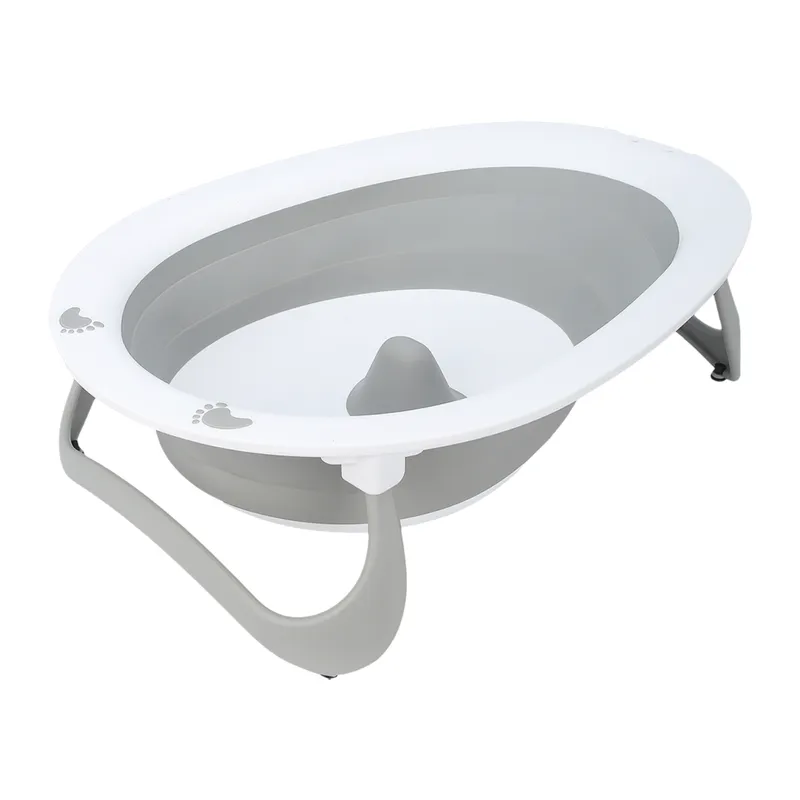BIUM - Bañera Plegable Para Bebe Bium S Gris Pequeña