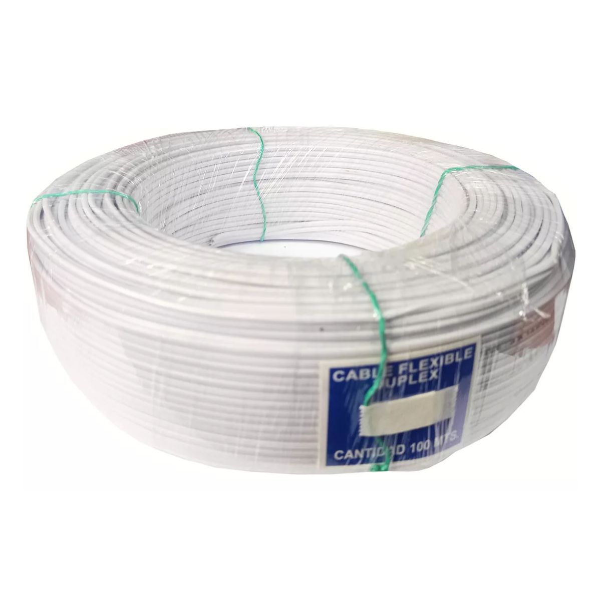 GENERICO - Cable Duplex 2 X 10 Rollo X 100 M