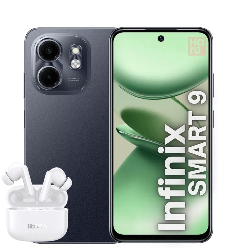 INFINIX - Celular INFINIX Smart 9 128GB/3GB RAM - Negro
